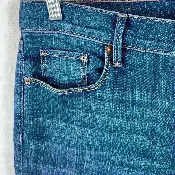 Loft Outlet Modern Skinny Jeans Women's 12 Mid-Rise Blue Medium Wash - Picture 7 of 9